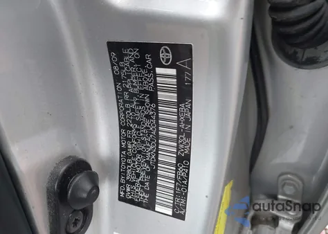 2010 Toyota Prius Ii из США, поврежденный, VIN JTDKN3DU7A0044376